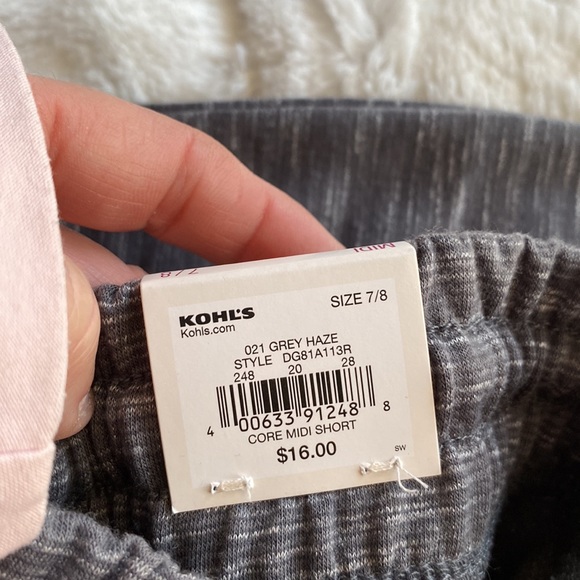 🏷 NWT Girls MIDI Soft Shorts - Picture 5 of 5